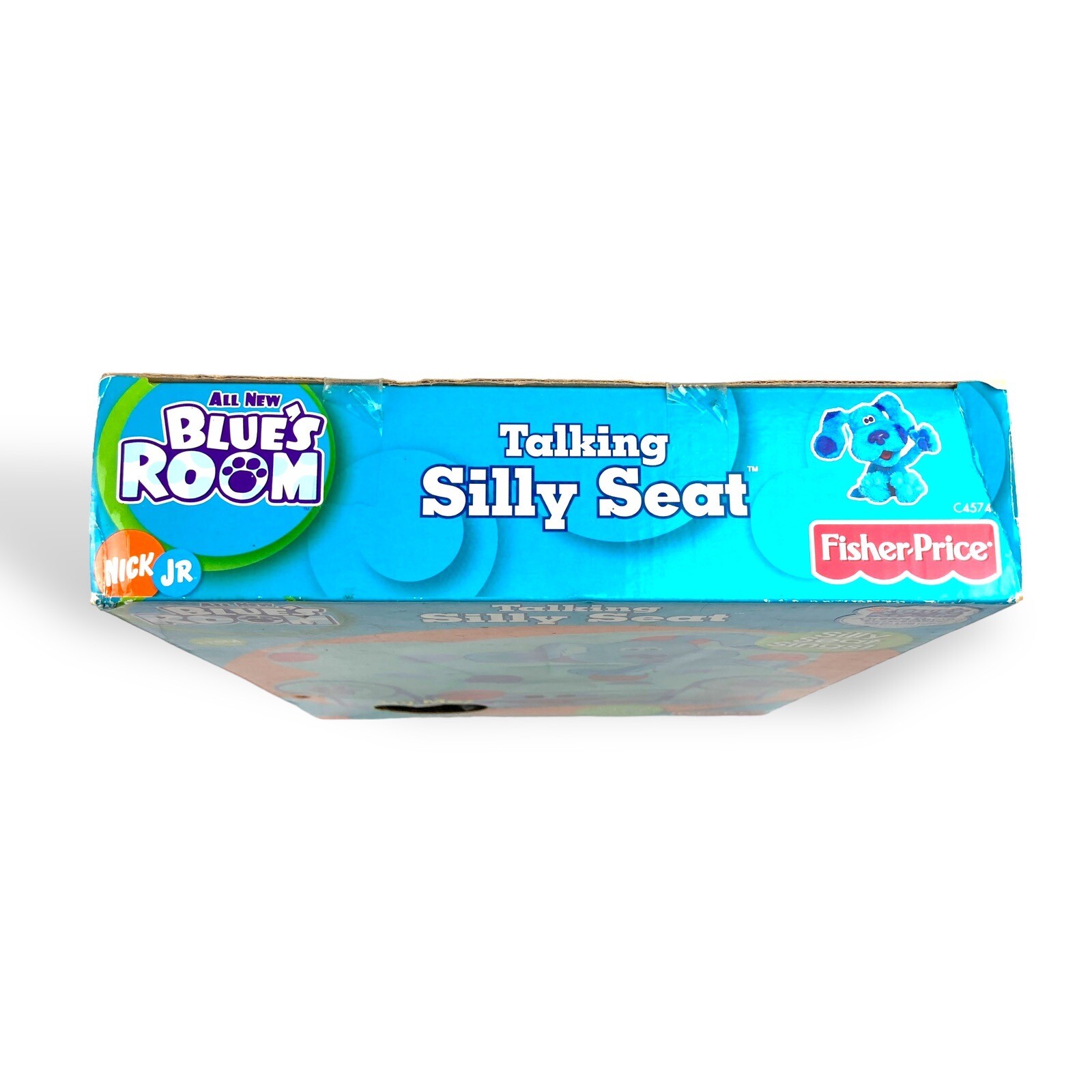 Fisher Price Blues Clues Talking Silly Seat Inflatable Chair Vintage Sealed 2003