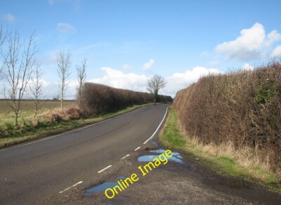 Foto 12x8 Grantchester Road Sonnenschein und hohe Wolke an einem Februarmorgen c2013