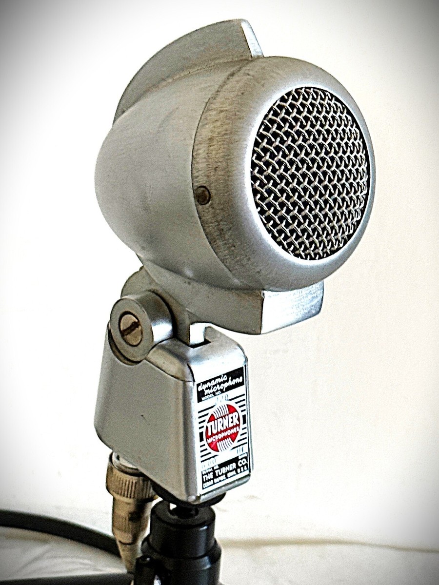 TURNER（ターナー）22D Microphone ダイナミックマイクロフォン Vintage 1940's Turner 22D dynamic microphone High Z satin