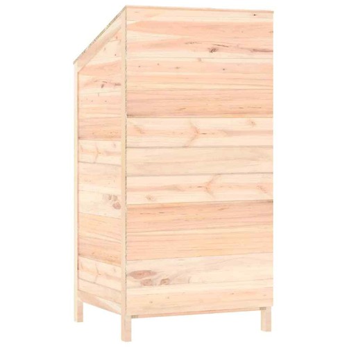 Garden Shed 55x52x112 Solid Wood Fir S4G2 - Picture 6 of 8