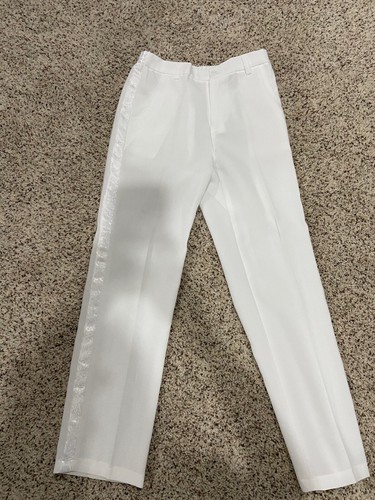 White Boys First Communion Outfit Tux with Cross On the Back, Bowtie - Picture 12 of 21