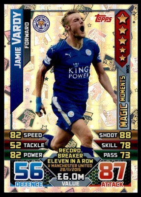 MATCH ATTAX 2018//19 18//19 LEICESTER CITY FULL 18 CARD TEAM SET