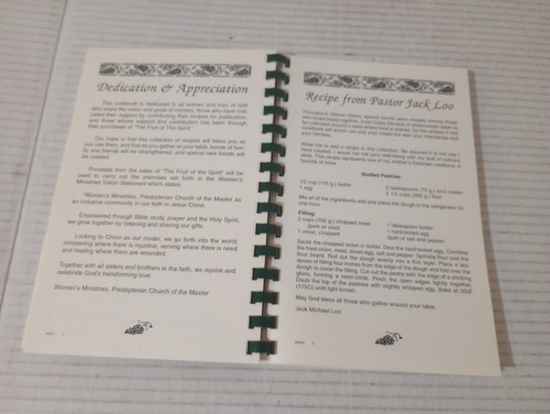 Recipes The Fruit Of The Spirit Presbyterian Church Of The Master Cookbook 1999 - Picture 7 of 18