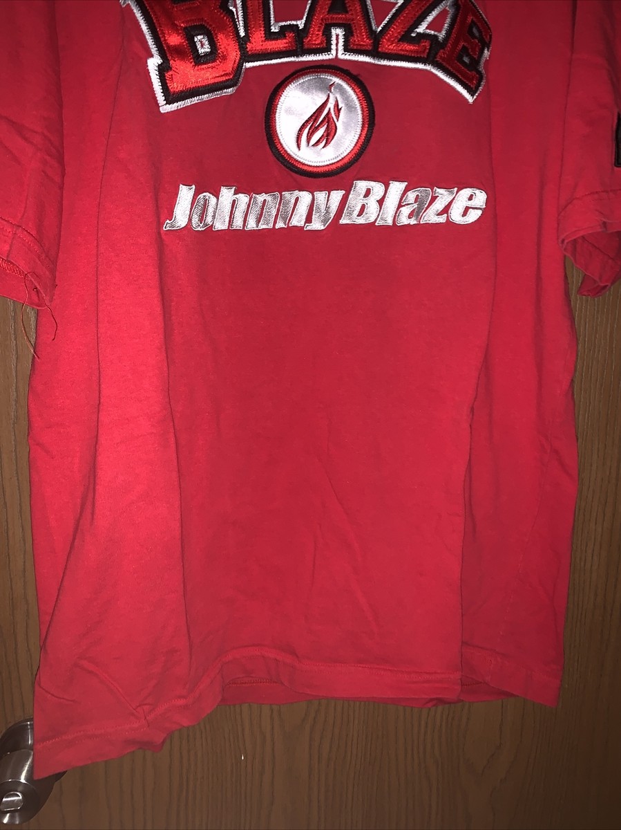 Vintage Johnny Blaze Men's XL Extra Large Short Sleeve T