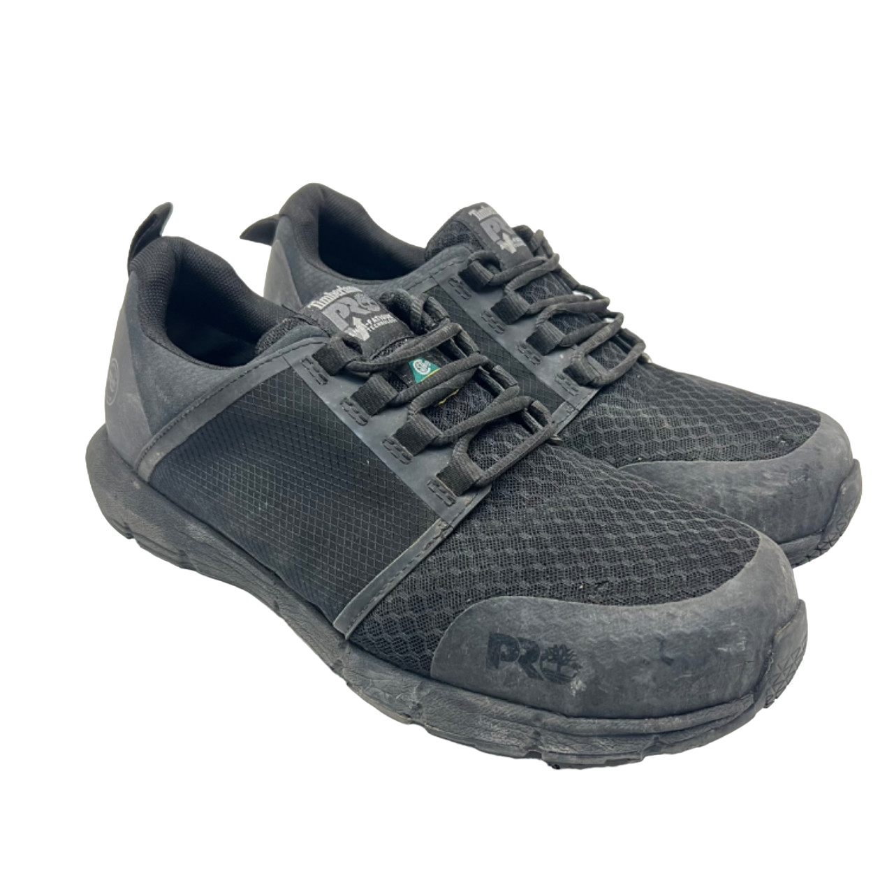 Timberland PRO Men's Radius Comp. Toe Work Shoes A2A55 Black/Black Size 10W