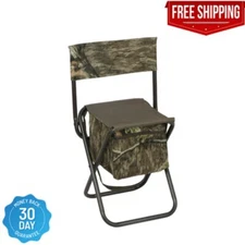 Mossy Oak Hunting Dove Chair with Storage, Camouflage, Adult, Polyester Fabric