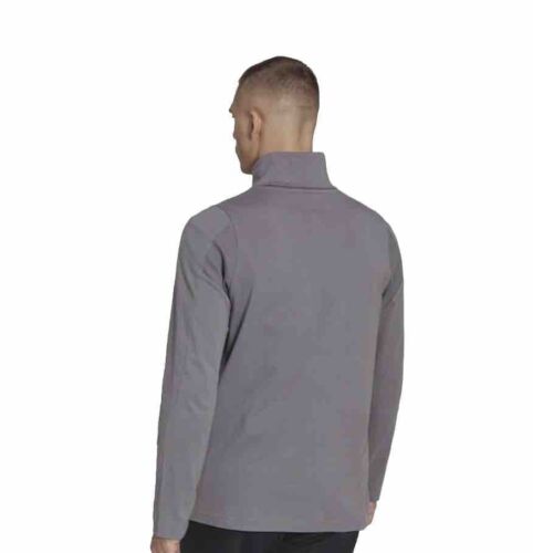 ADIDAS Mens Future Icons Embroidered Badge Of Sport Long-Sleeve Top Trace Grey S - Picture 2 of 5
