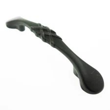 3" CC Inch Braided Oil Rubbed Bronze Pull Closet Dresser Hardware Pantry Wardrob