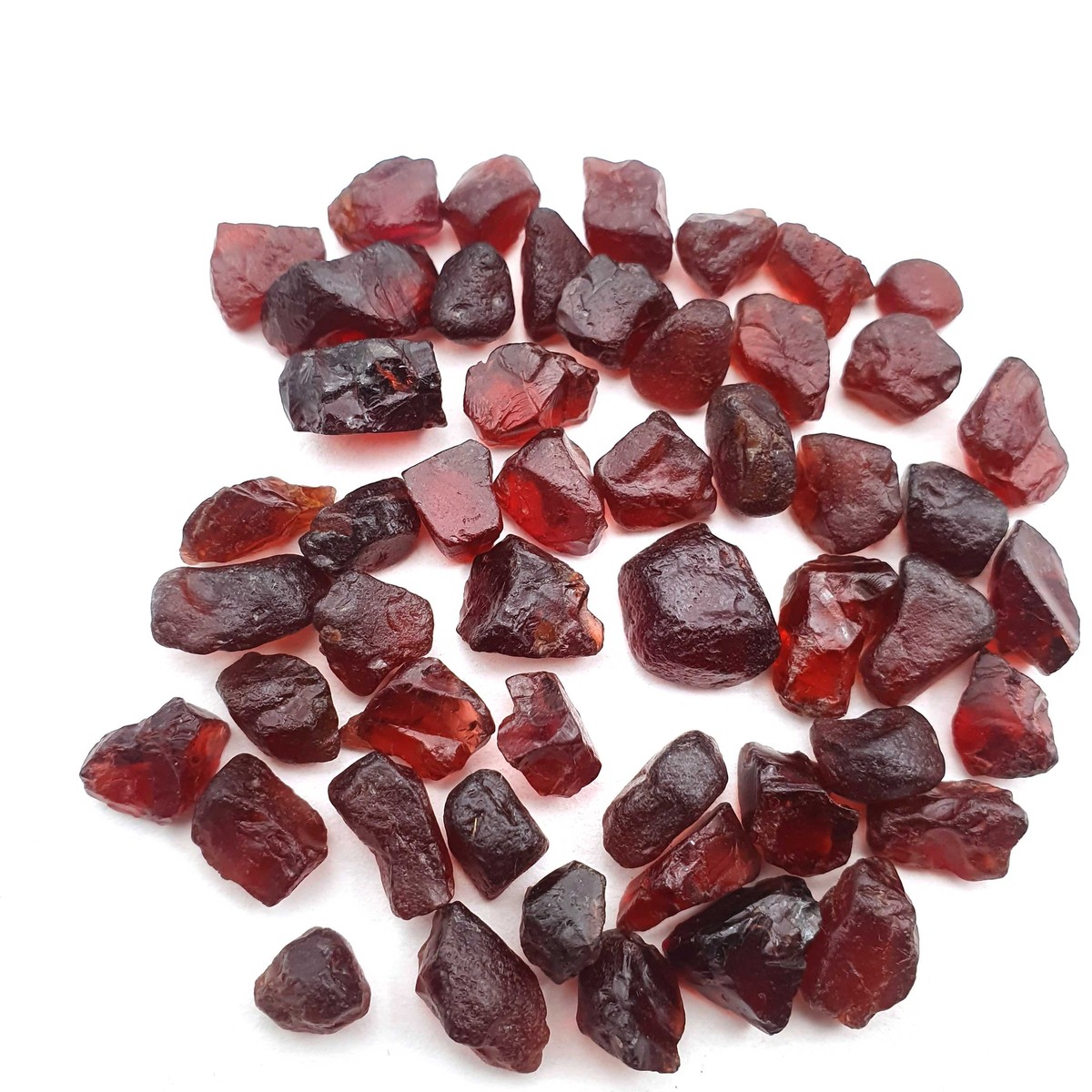 Natural Garnet Rough Loose Gemstone Lot Red Garnet Raw 110 CT 5-15