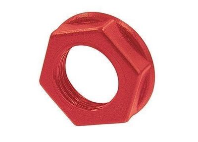 (6) PLASTIC JACK NUTS * RED * BLACK
