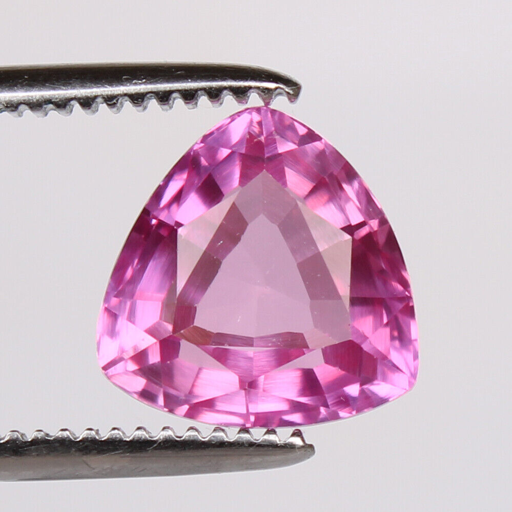 Natural Ceylon Pink Sapphire 6.30 Ct Trillion Cut Loose Certified Gemstone Wyprzedaż, niska cena