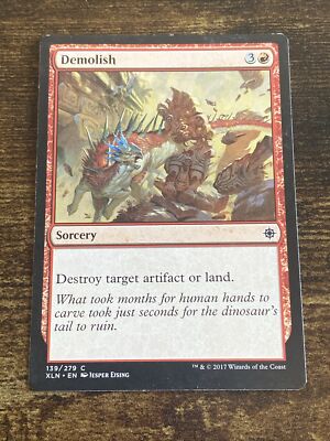 Demolish 139/279 Ixalan MTG Magic The Gathering L10482*