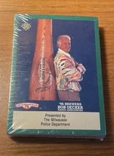 Bob Uecker 1995 Milwaukee Brewers Old Fashioned Foods Police Card Set