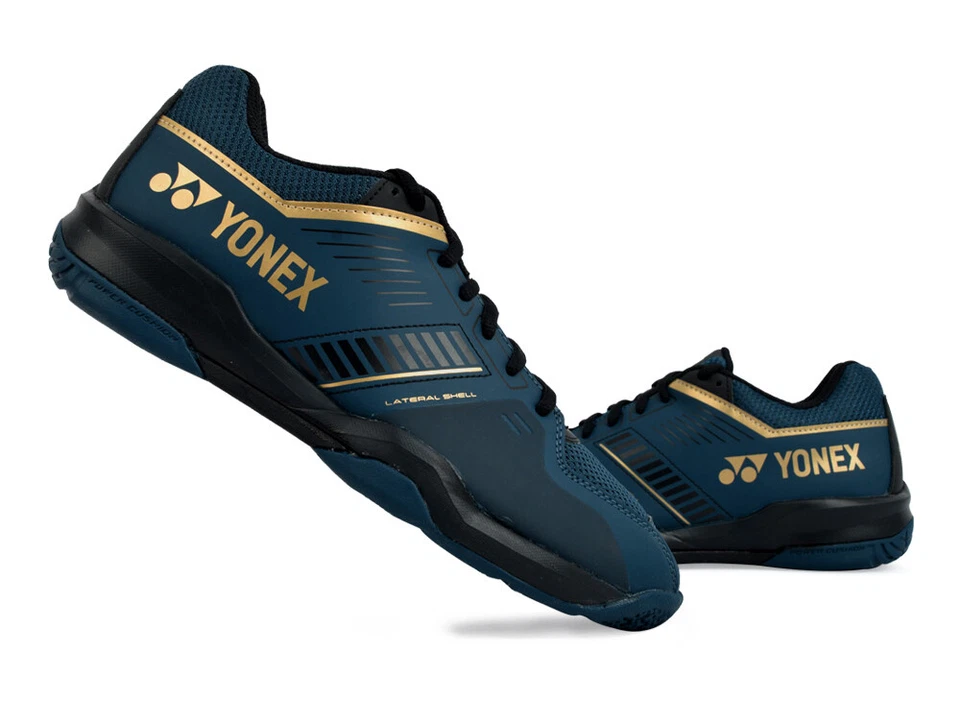 Yonex Power Cushion Strider Flow Wide Unisex Badminton Shoes Navy NWT SHB-SF1WEX
