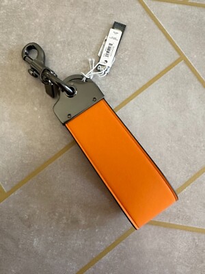 Coach Loop Key Fob~KEY RING~CHARM In Refined Leather CJ752 NWT