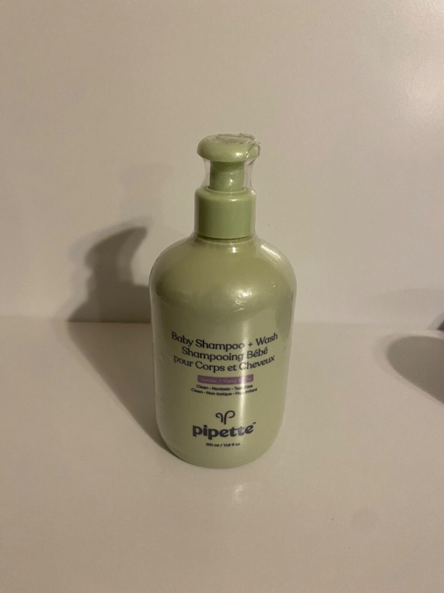Pipette Baby Shampoo Wash Vanilla Brand New Sealed
