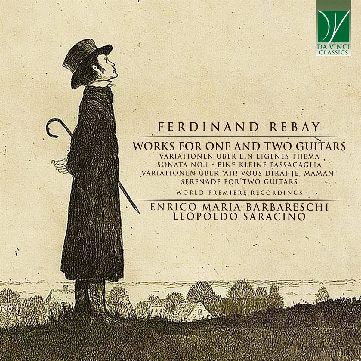 Saracino, Leopoldo / Barbareschi, Enrico Ma Rebay Works For One & Two Guit (CD)