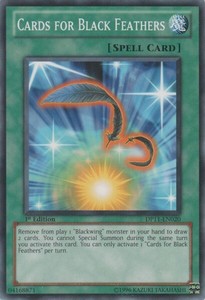 Cards for Black Feathers - DP11-EN020 - Common - 1st Edition x3 - Near Mint