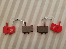 2x Pairs of JAGWIRE Sport Semi-Metallic Disc Pad - Avid BB7, Juicy Red Sport NEW