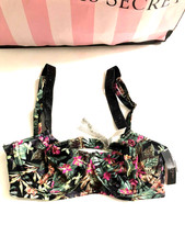 Victoria's Secret Swim Shine Strap Wicked Bikini Top Tropical Floral NWT
