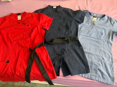 3x Kasack, Pflege,Gr. XS,von 7days