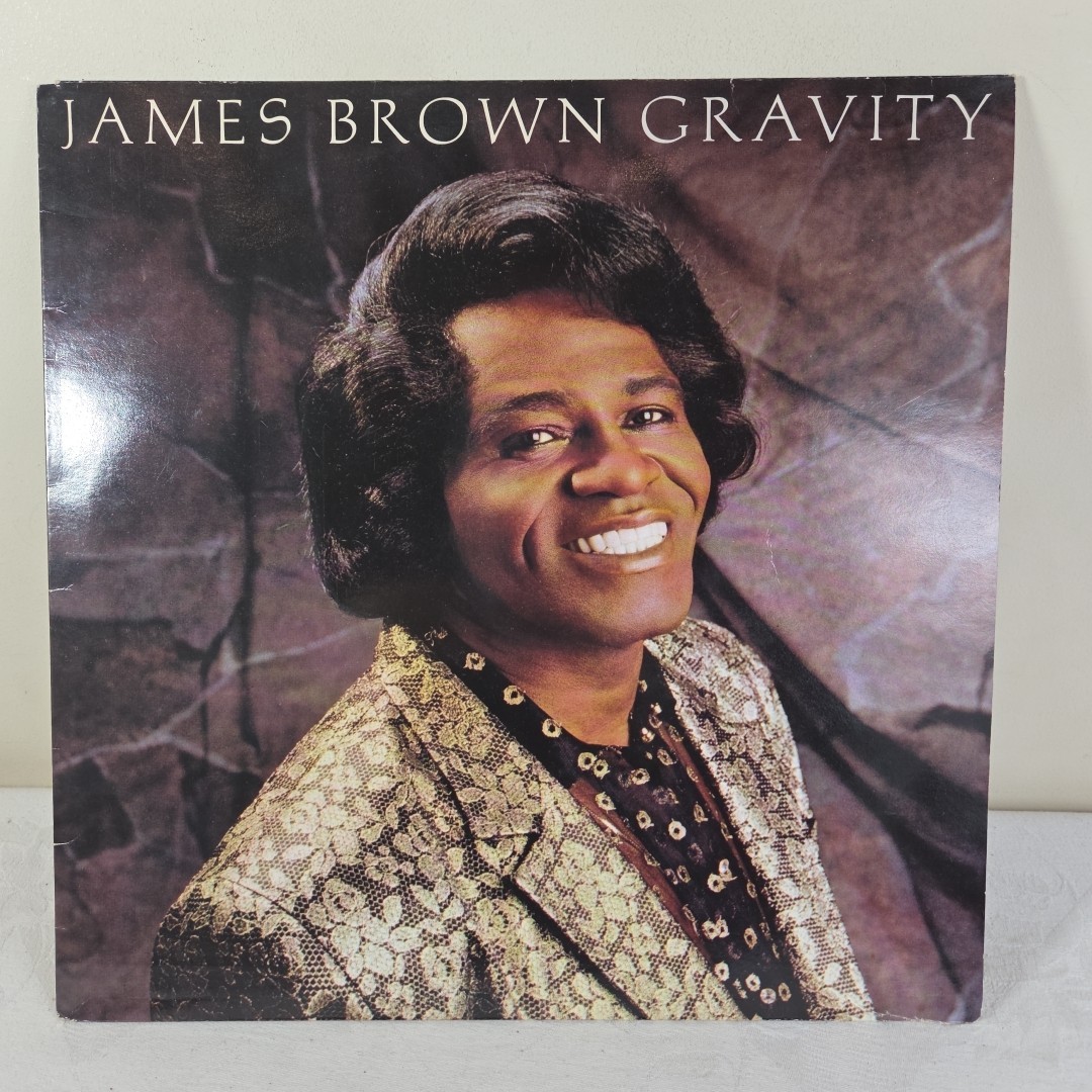 James Brown Gravity Vinyl LP 1986 Scotti Brothers Records SCT 57108 Record Album