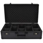 164 Graded Card Storage Box 4 Slots Sports Card Holder Case Coded Lock PSA BGS