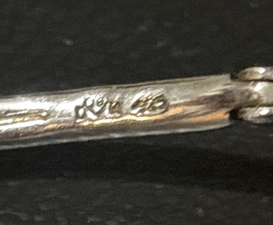 Infinity Knot 925 Silver Lab Created Diamonds Hin… - image 4