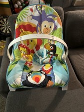 Fisher-Price Infant to Toddler Rocker Portable Multicolor Baby Bouncer