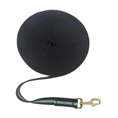 Lead Rope 26.25 Feet Lunge with Metal Hardware for Daily Use Leading Playing - Bild 1 von 4