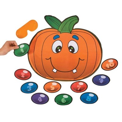 Silly Pin the Nose on the Pumpkin Halloween Paper Party Game