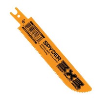 6 in 10-14TPI Reciprocating Saw Blade Wood Metal Double-Sided Spyder 200203