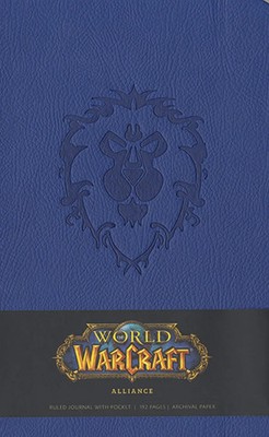 World of Warcraft Alliance Hardcover Ruled Journal Blizzard Insight Editions WoW