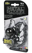 Thumb Chuckz Metal Soft Metaltek Black Zing Fidget Toy