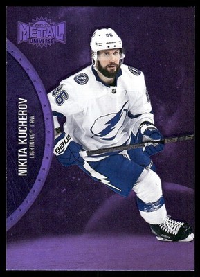2021-22 Metal Universe Purple Spectrum #70 Nikita Kucherov /199 - HKY