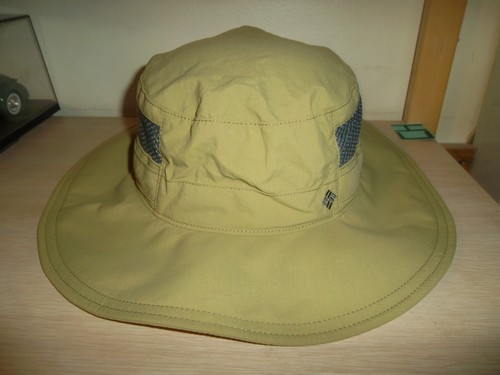 OMNI-SOMBRA BORA BORA BOONEY SOMBRERO PARA EL SOL-COLUMBIA O/S ADJ/50 UPF/VERDE-MALLA/¡NUEVO CON ETIQUETAS! ¡NUEVO!