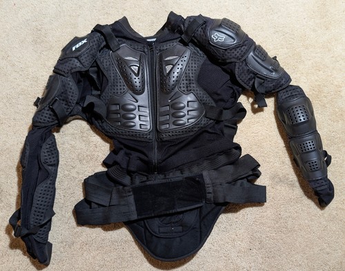 Veste Protecteur Motocross FOX Racing Titan - Noir XXL - Occasion, Protection CE Niveau 2