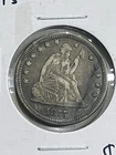 1875 Seated Liberty Quarter in Terrific Condition with Dark Toning