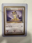 GOLD Border Meowth 56/64 Jungle Unlimited Pokemon TCG Card Vintage WOTC