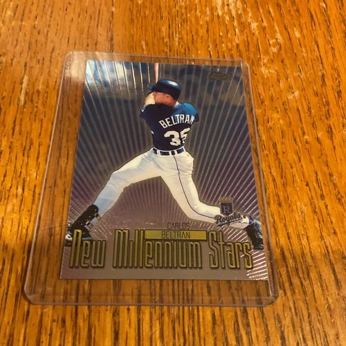 2000 Topps Chrome New Millennium Stars #NMS6 Carlos Beltran Kansas City Royals