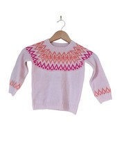 Cat  Jack New With Tags Girl Pink Orange Sweater 4T