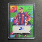2023-24 Topps Finest UEFA Angel Alarcon RC Rookie Auto Green Wave /99