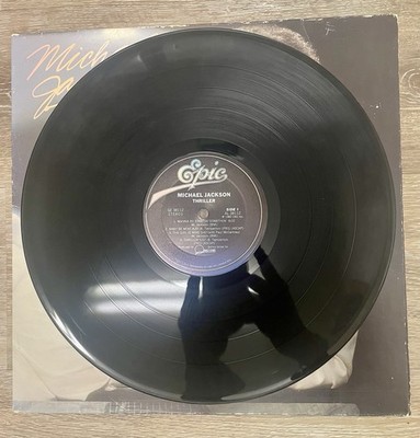 Vintage, RARE and ORIGINAL Thriller by Michael Jackson Vinyl HEE
