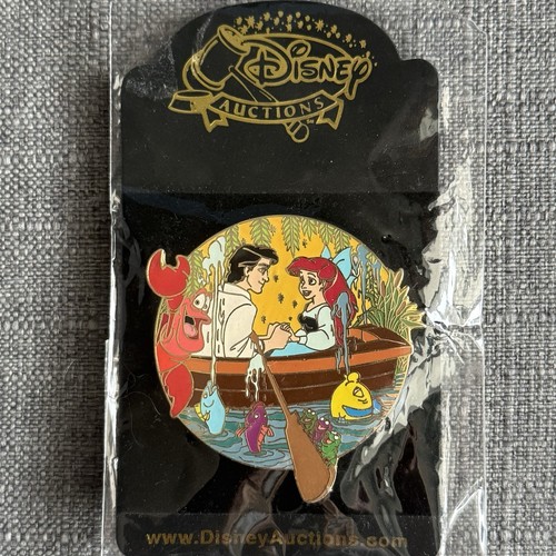 Disney Auctions Kiss the Girl Ariel Eric Sebastian Little Mermaid LE 1000 Pin