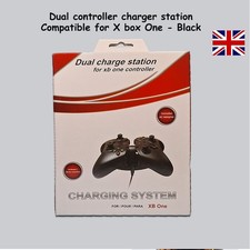 Stazione di ricarica doppio controller compatibile per X box One - Nero 303