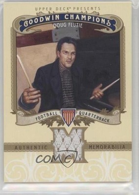2012 Upper Deck Goodwin Champions Authentic Memorabilia Doug Flutie #M-DF e3t