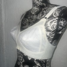 Vintage Playtex 18 HR Support Soft Cups Bullet Bra Beige Size 34B