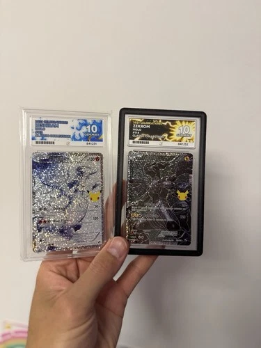 Pokemon Tcg Reshiram 113/114 Zekrom 114/114 Celebrations Sequential Set Ace 10