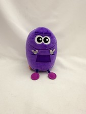 Fisher Price Story Bots Talking 5" Plush Stuffed Animal Toy RARE Purple Works
