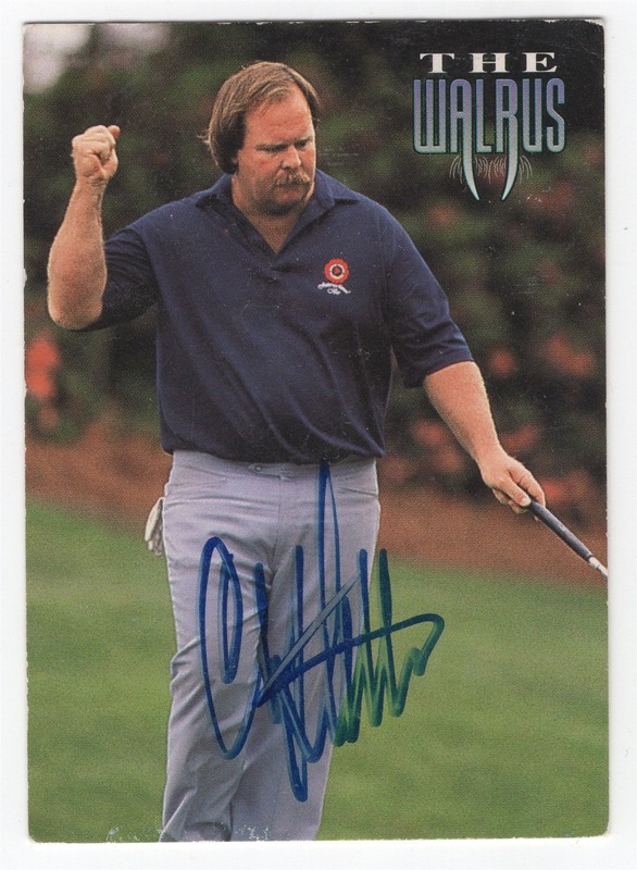 CRAIG STADLER Signed 1993 Finish Line Trading Card PSA/DNA PGA